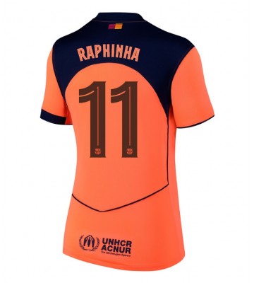 Barcelona Raphinha Belloli #11 Tredjetrøje Dame 2025-26 Kortærmet